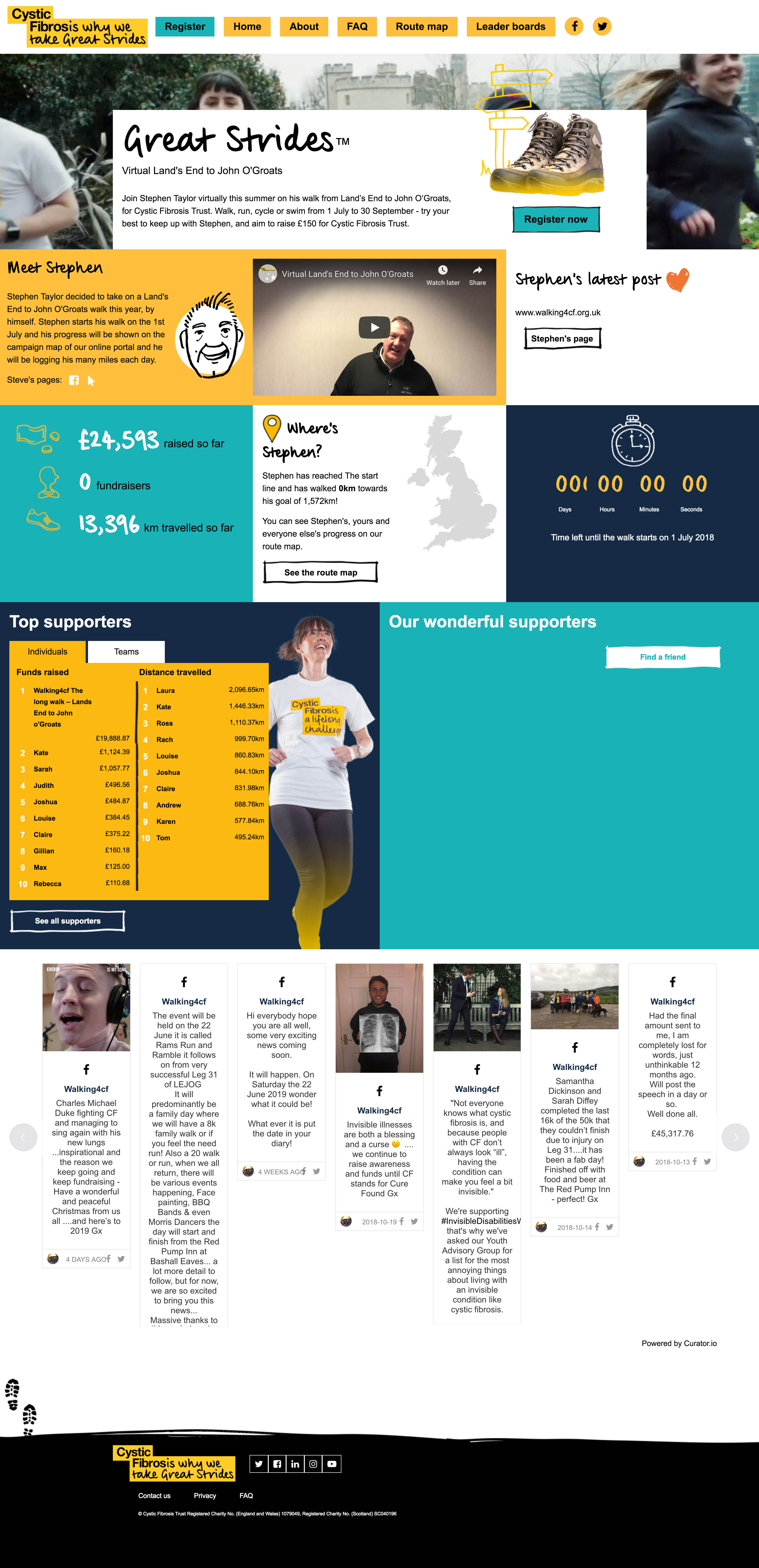 Landing page