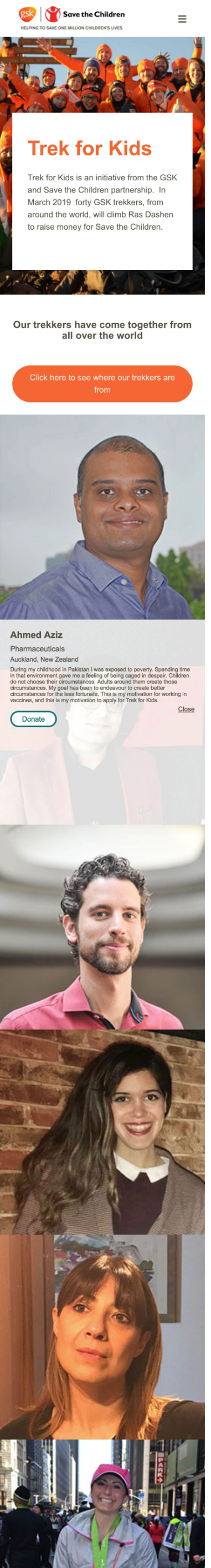 Trekkers page