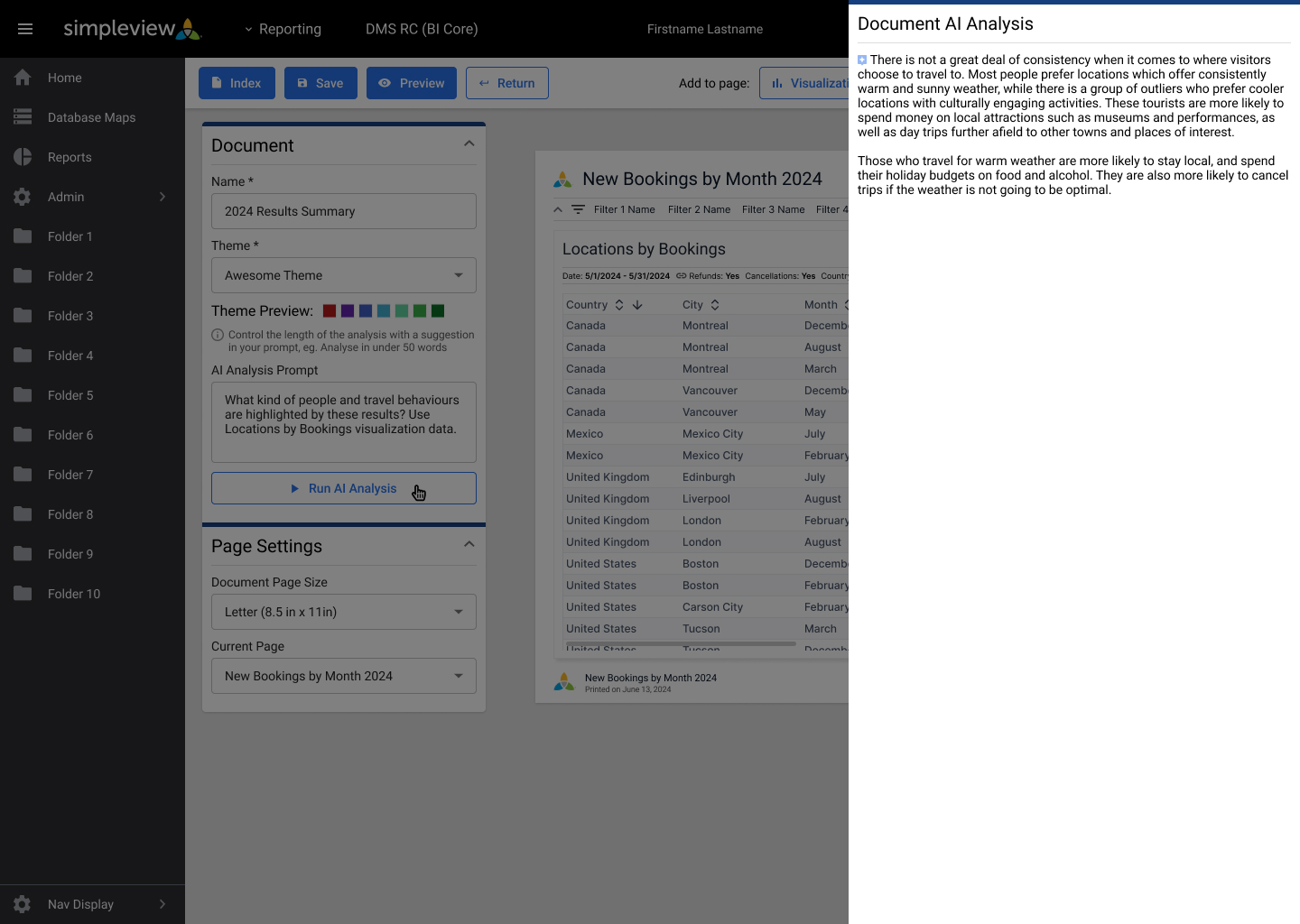 Document analysis