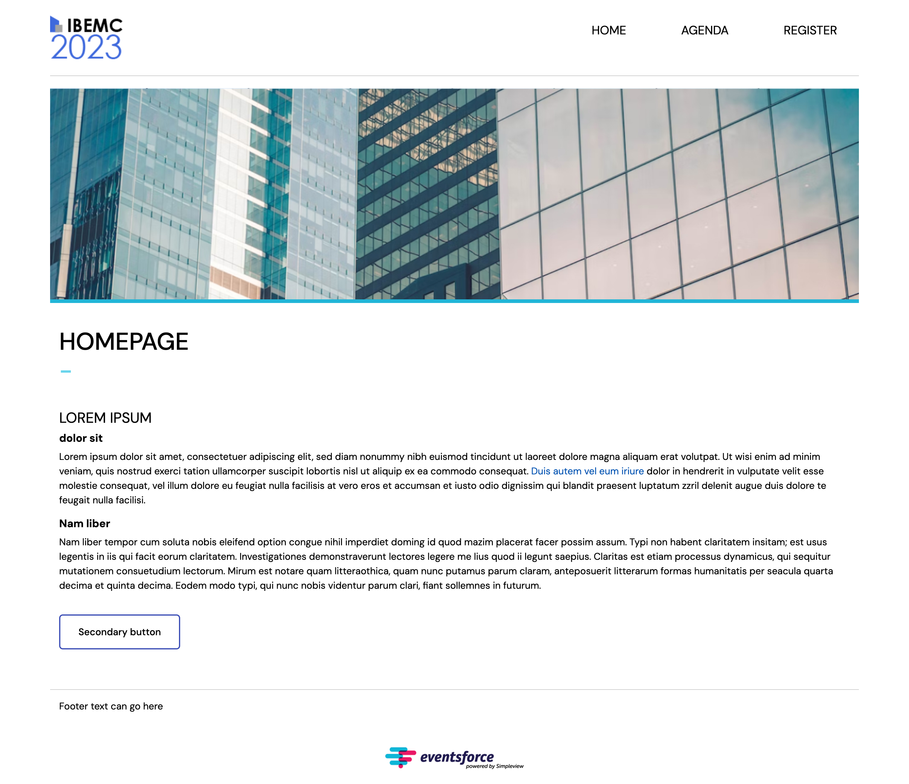 Corporate theme