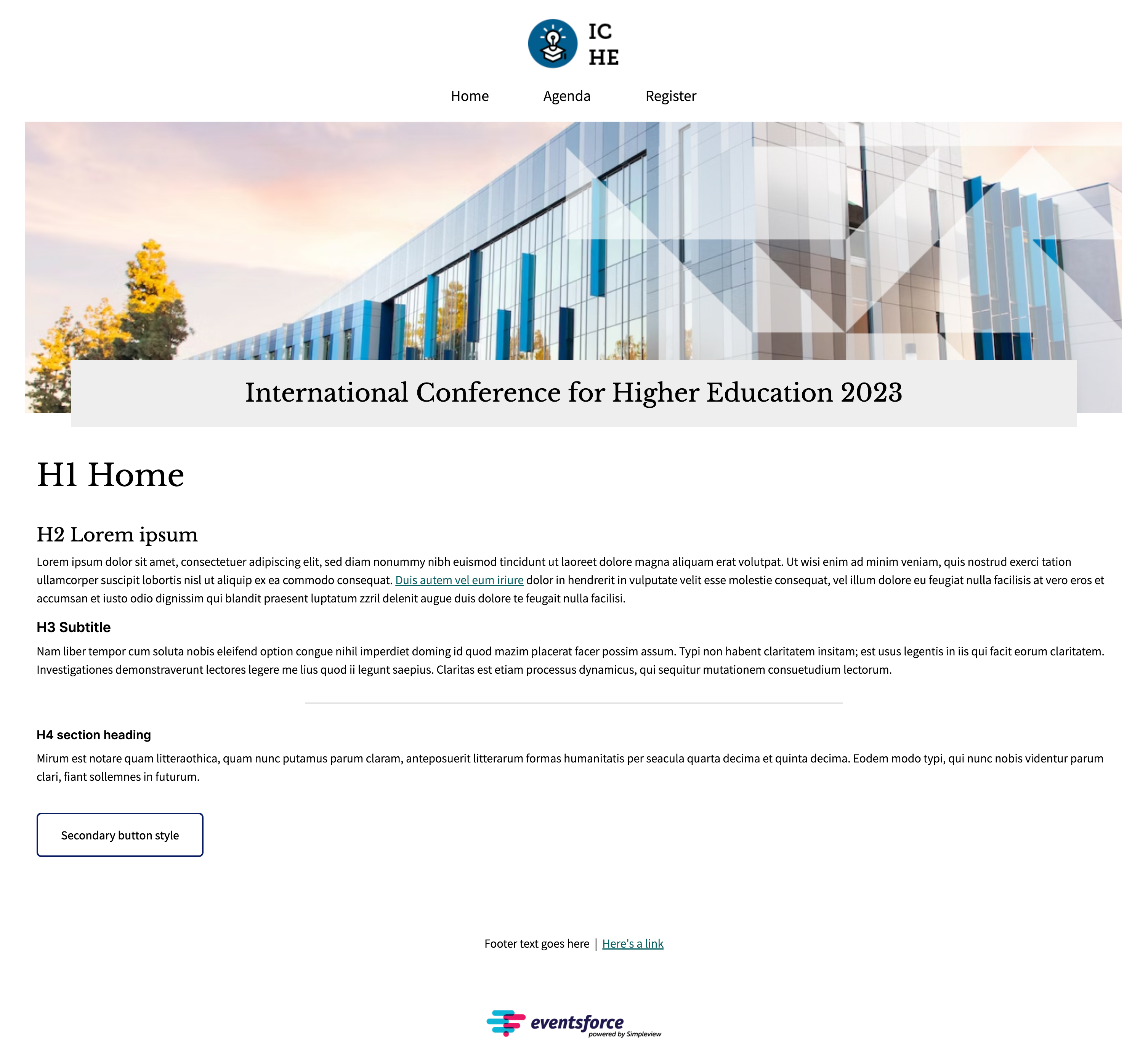 Education theme
