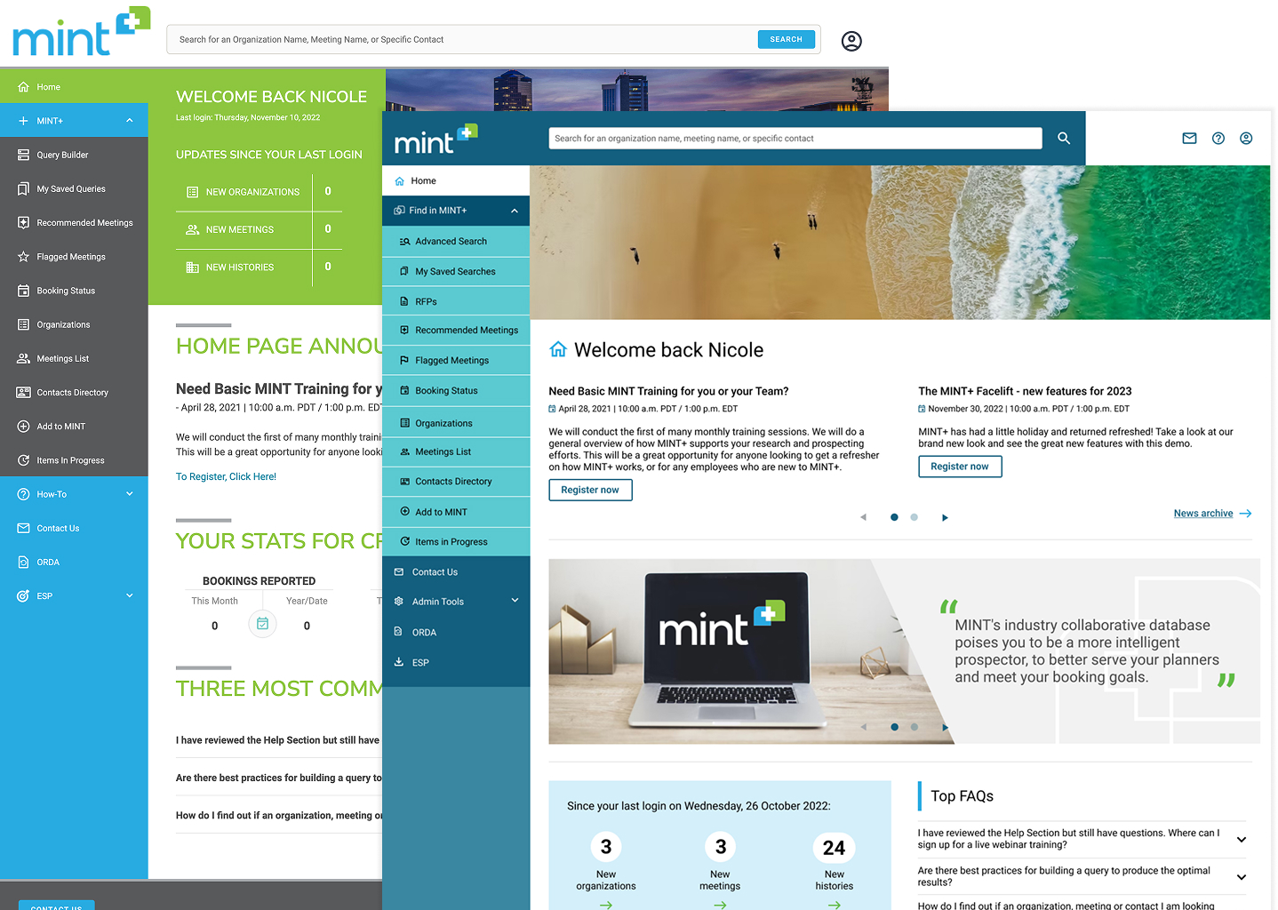Home page